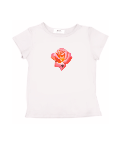Rose Baby Tee