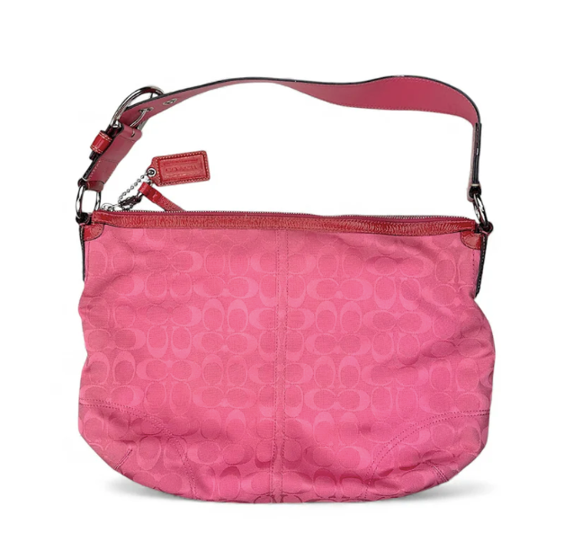 Coach Monogram Pink Vintage Handbag