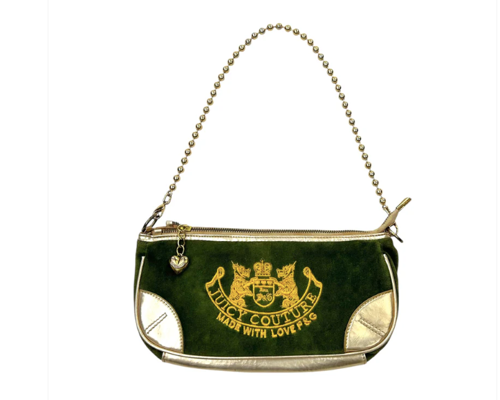 Juicy Couture Vintage Velour Mini Bag