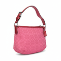 Coach Monogram Pink Handbag alternative angle