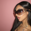 Pink Backdrop Sunglasses
