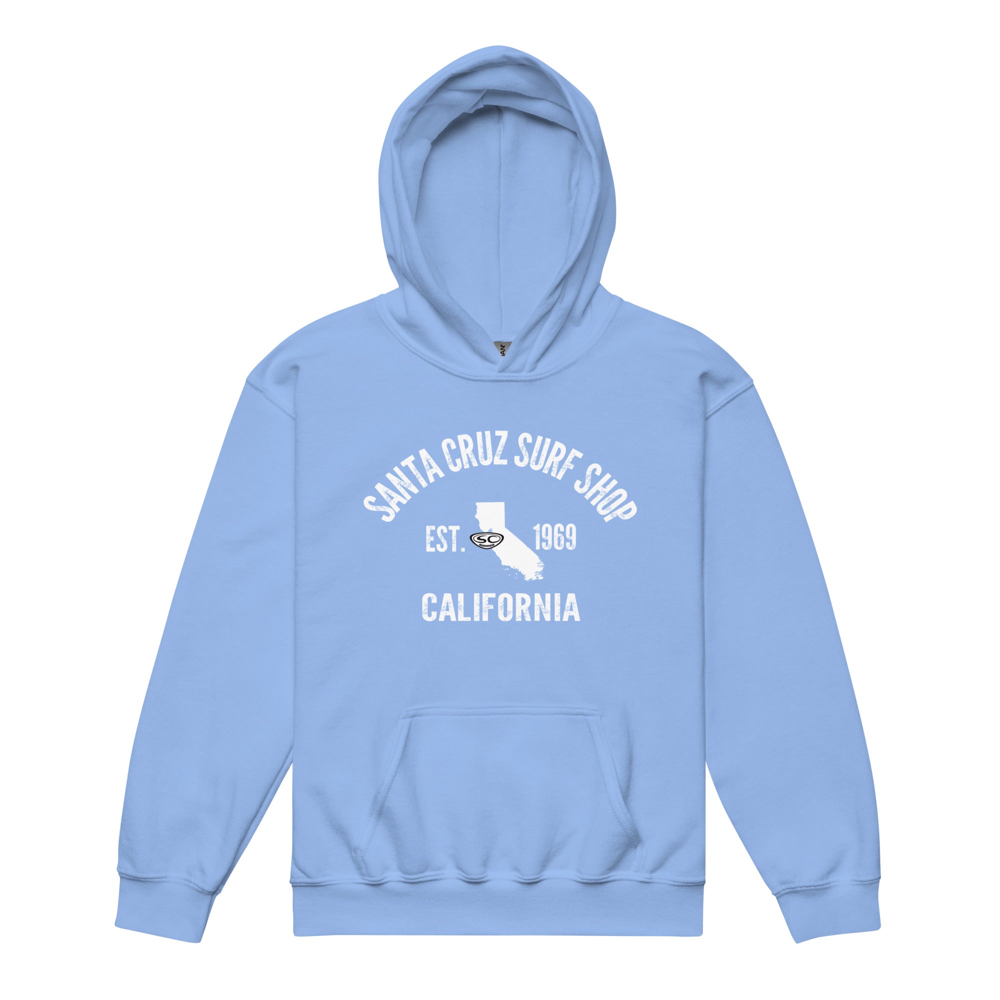 Santa Cruz Surf Shop Since 1969 Youth heavy blend hoodie