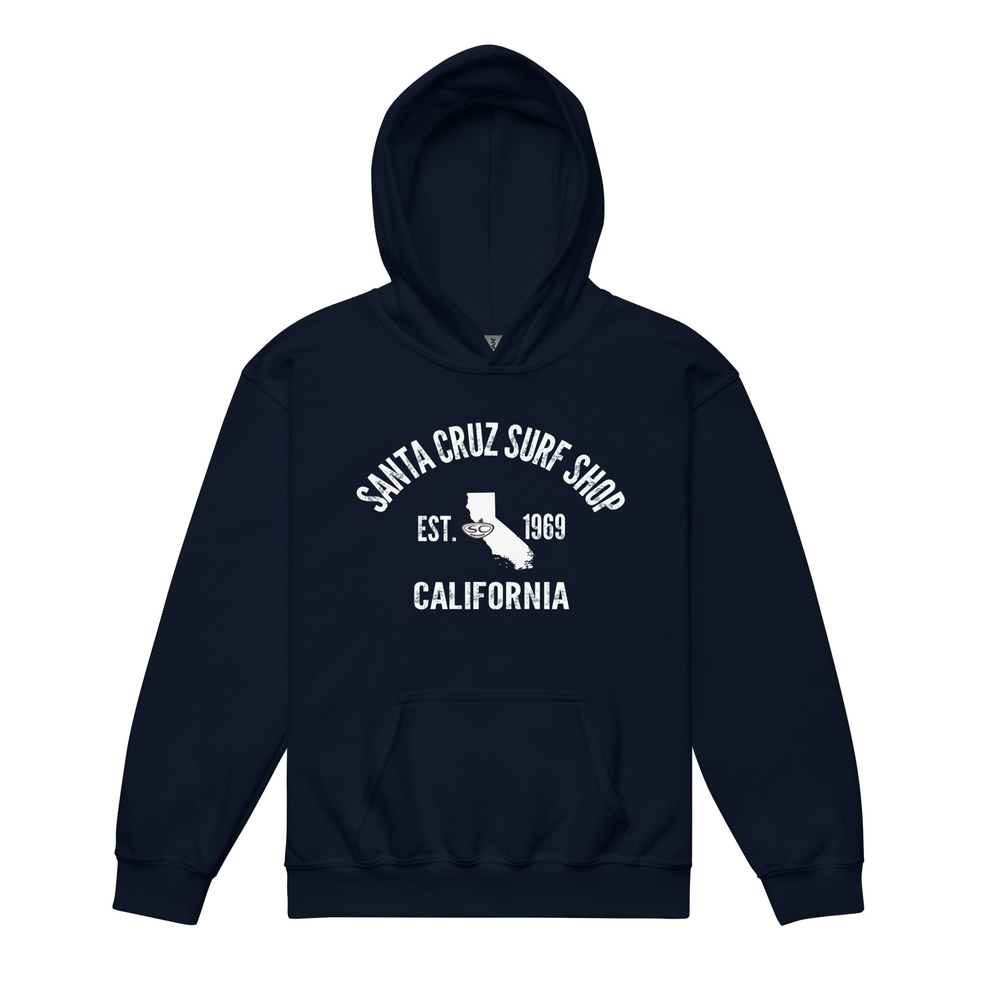 Santa Cruz Surf Shop Since 1969 Youth heavy blend hoodie