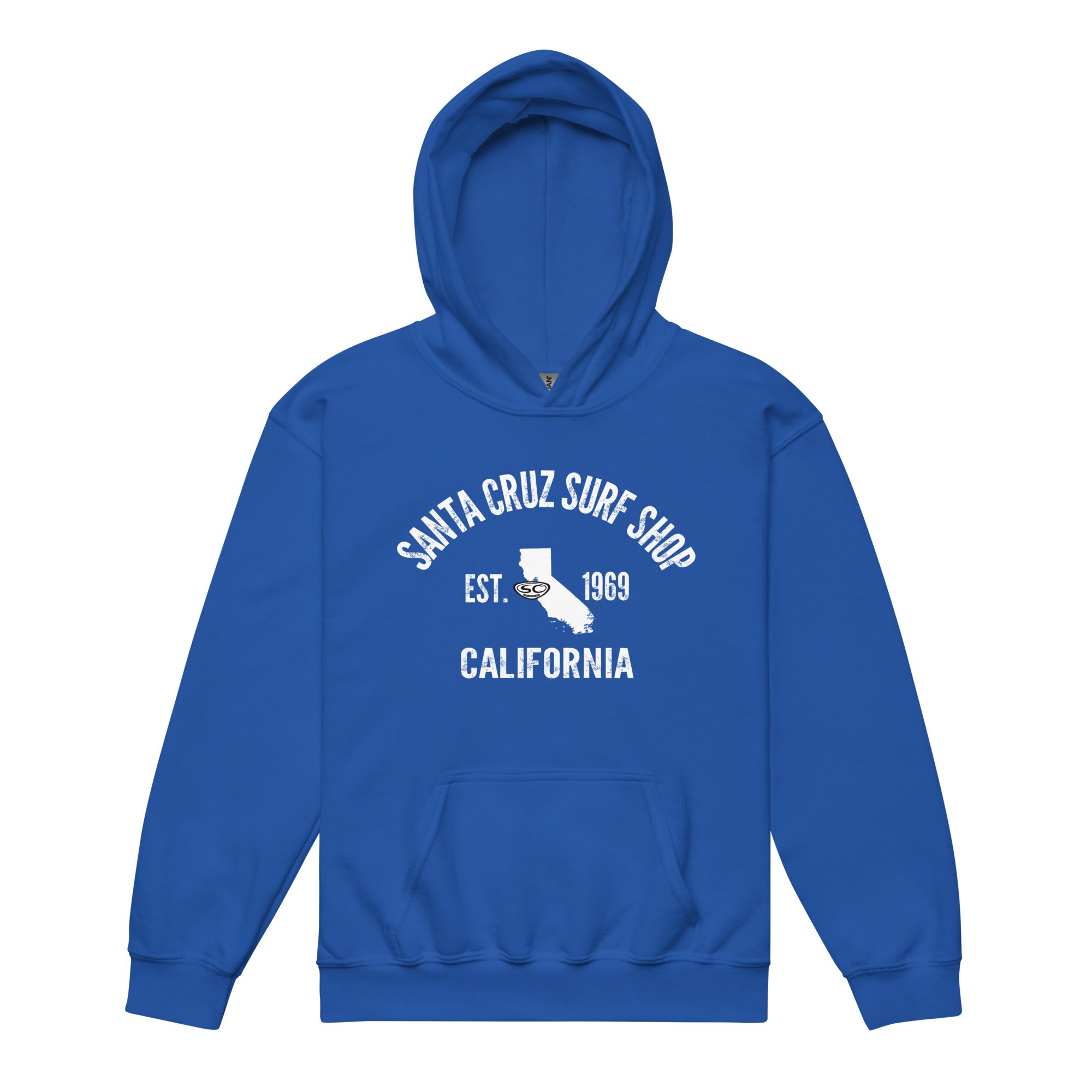 Santa Cruz Surf Shop Since 1969 Youth heavy blend hoodie